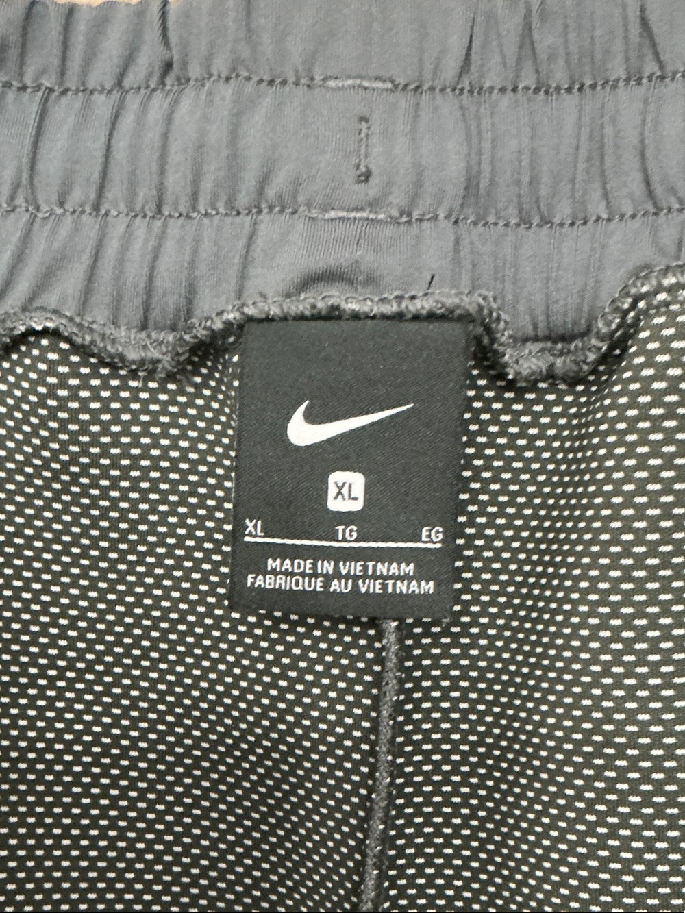 Nike Men’s LSU Charcoal Gray Sweatpants - Picture 5 of 5